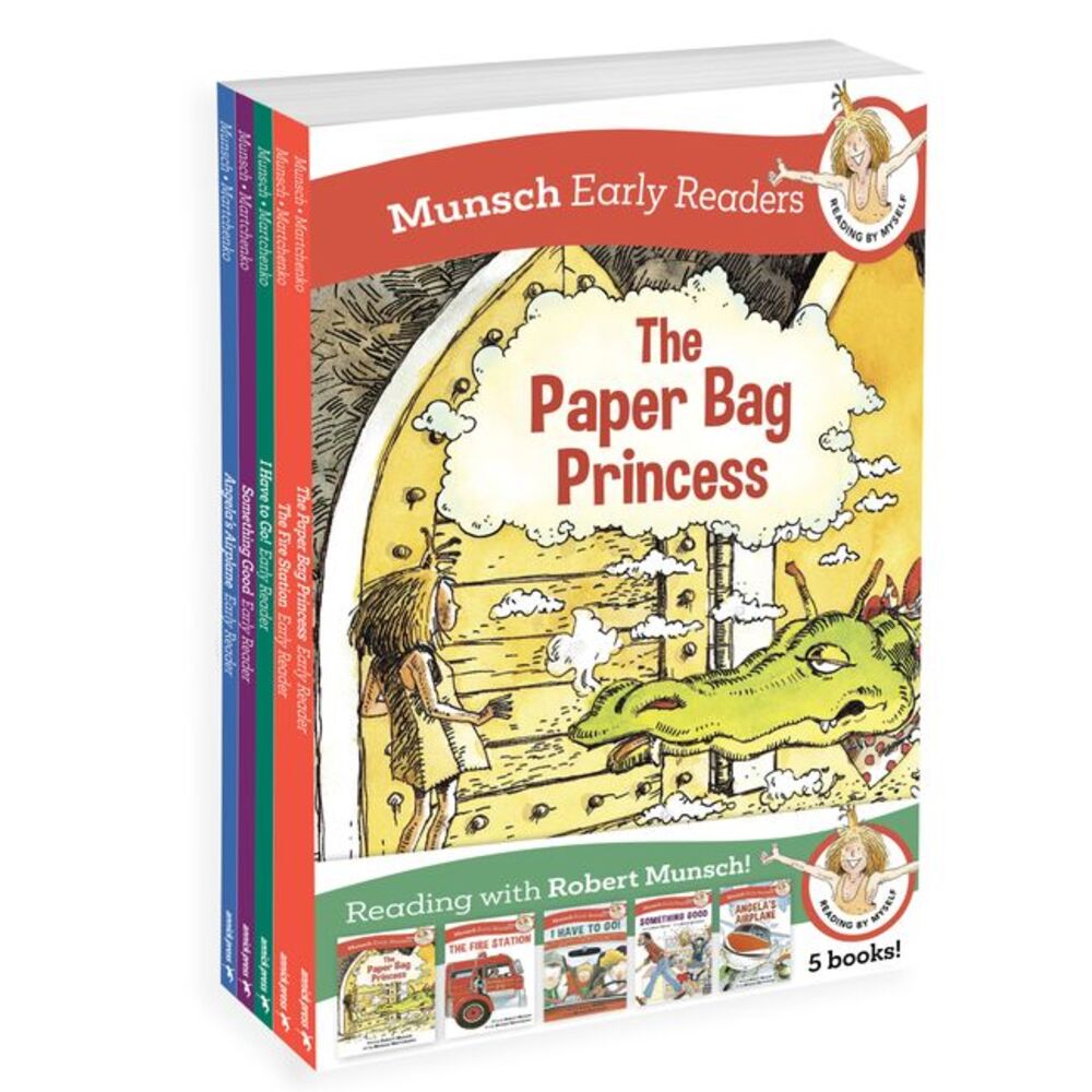 Robert Munsch Early Reader Pack: 5 Book Set -- Robert Munsch